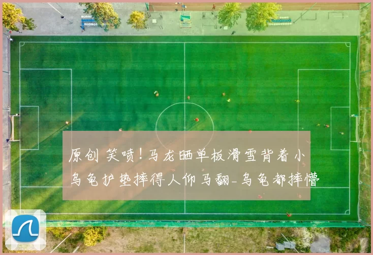原创 笑喷!马龙晒单板滑雪背着小乌龟护垫摔得人仰马翻_乌龟都摔懵了!
